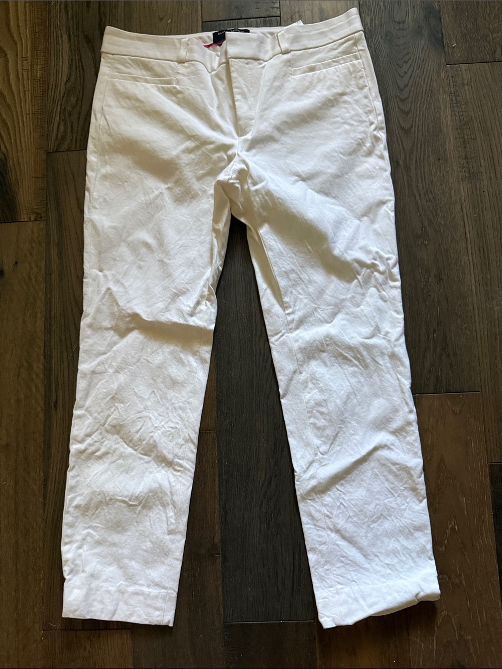 BANANA REPUBLIC White Slim/Sloan Fit Pants